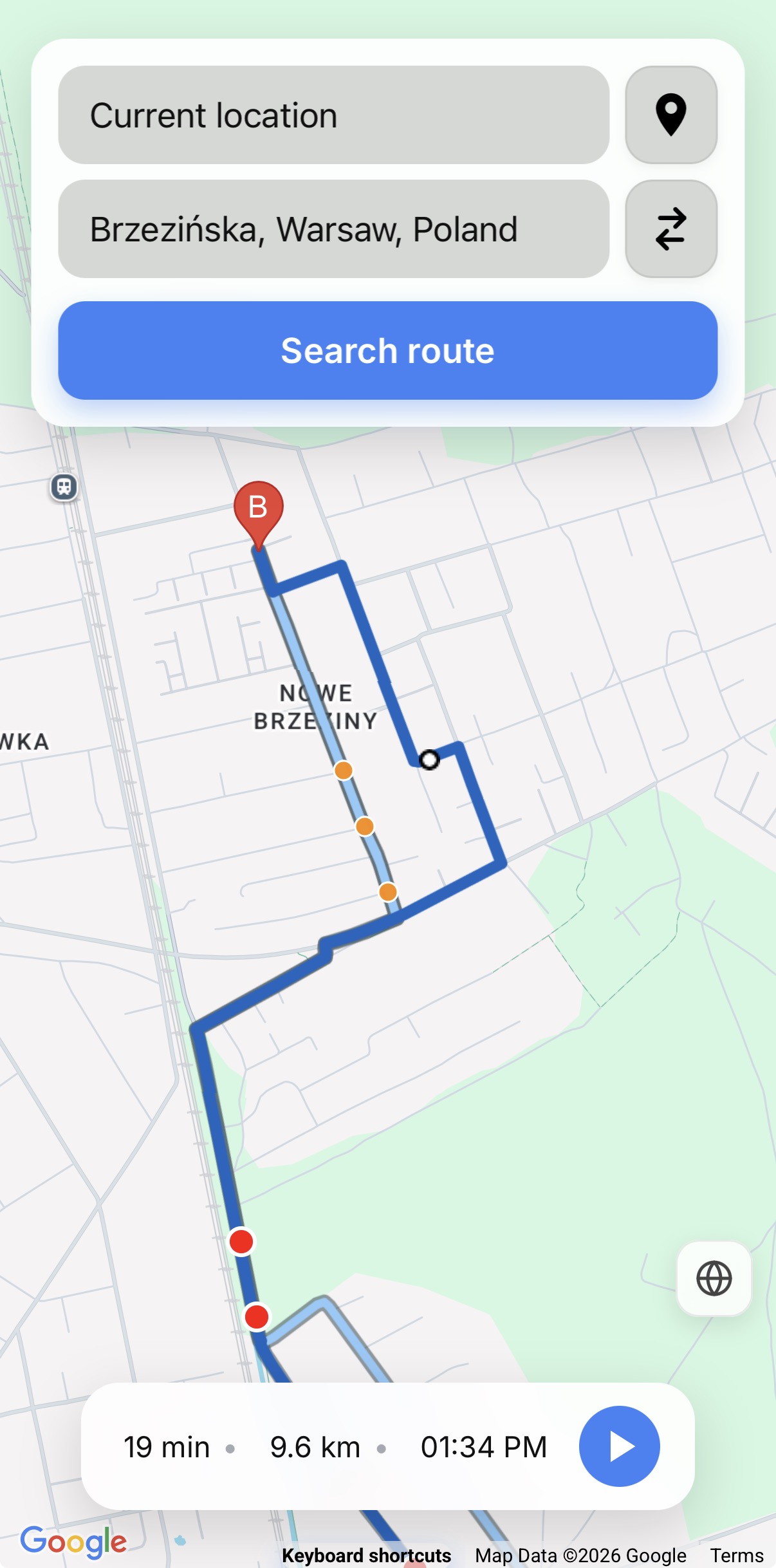 NoBumps App Navigation View